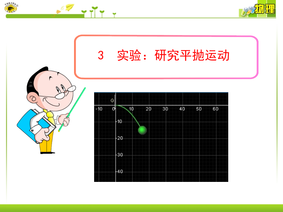 实验：研究平抛运动.ppt_第1页