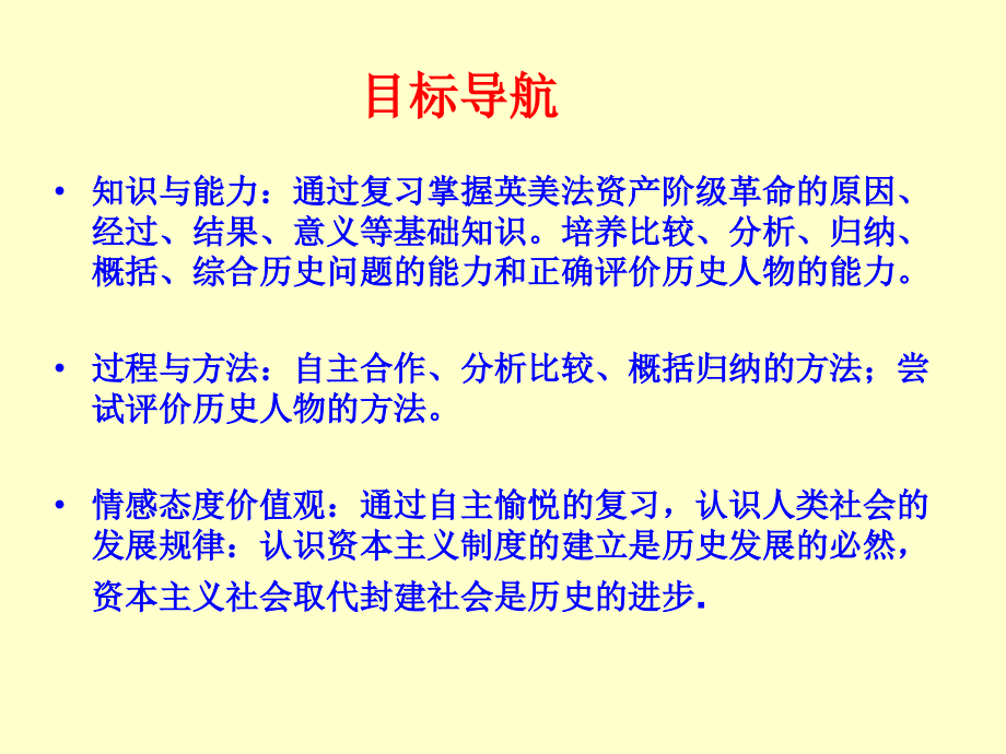 英法美的资产阶级革命专题复习课件.ppt_第2页