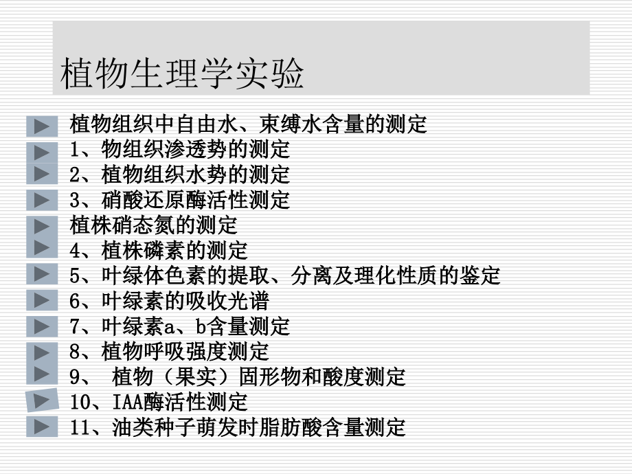 植物生理必修课实验课件.ppt_第1页