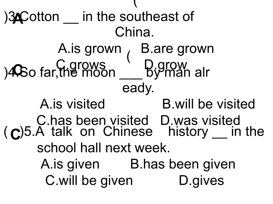 被动语态练习题.ppt_第2页