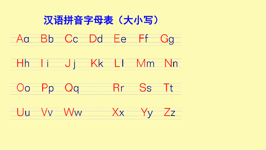 汉语拼音字母表(大小写).ppt_第1页