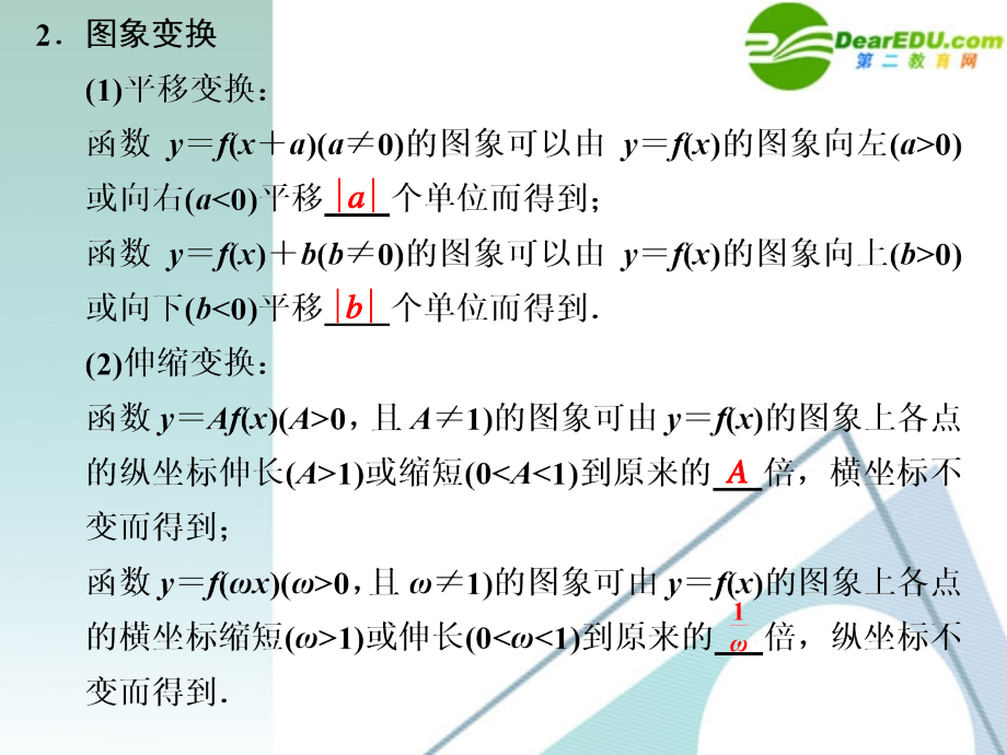 高中数学一轮复习 28 函数的图像及其变换课件 大纲人教版 课件.ppt_第2页