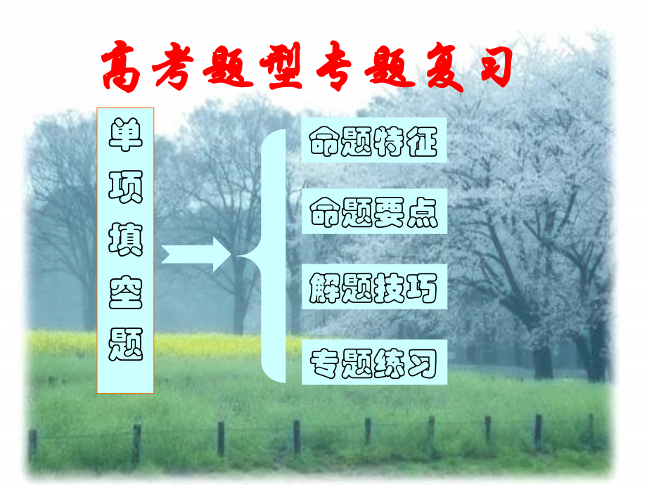 高三英语第二轮专项课件 单项选择课件 人教版 课件.ppt_第2页