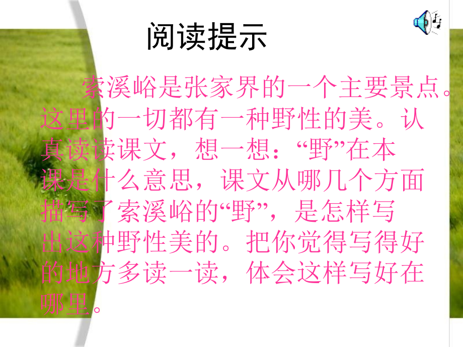 课件《索溪峪的野》.ppt_第2页