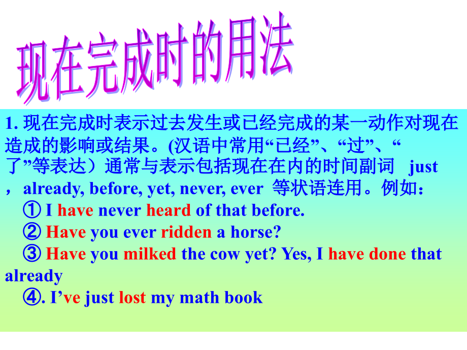 现在完成时态专练.ppt_第2页