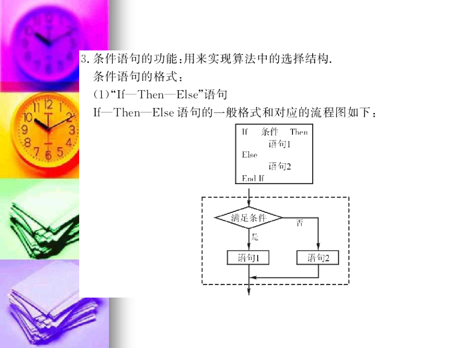 高三数学高考专题复习课件：算法初步与框图(第3课时：基本算法语句) 课件.ppt_第2页