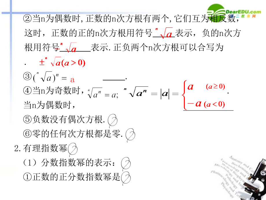 高三数学一轮专题复习 2.6 指数与指数函数课件.ppt_第2页