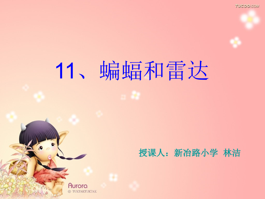 蝙蝠和雷达PPT.ppt_第1页
