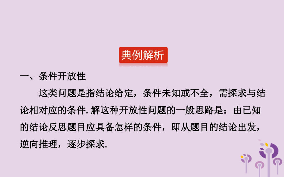 中考数学二轮复习 专题2 开放性问题课件.ppt_第2页