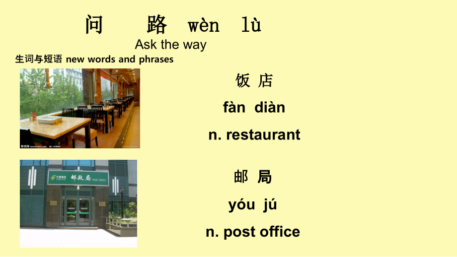 对外汉语教学课件-问路.ppt_第2页