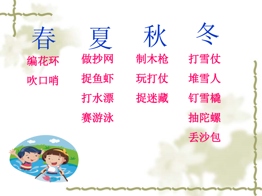 北师大版语文第三册《我们的玩具和游戏》PPT课件.ppt_第1页