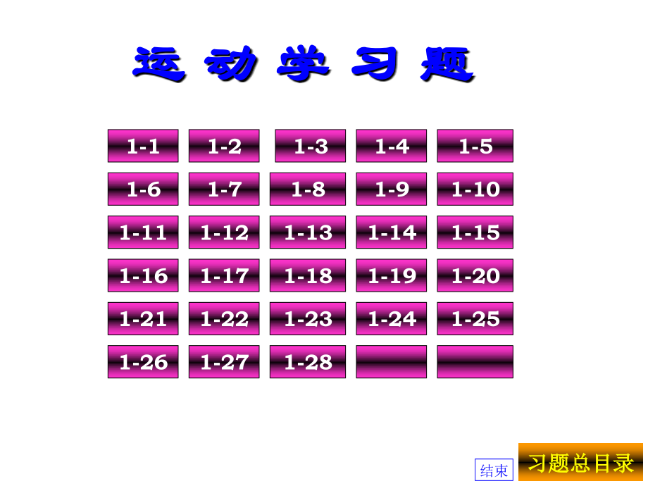 普通物理学第六版答案01运动学习题.ppt_第1页
