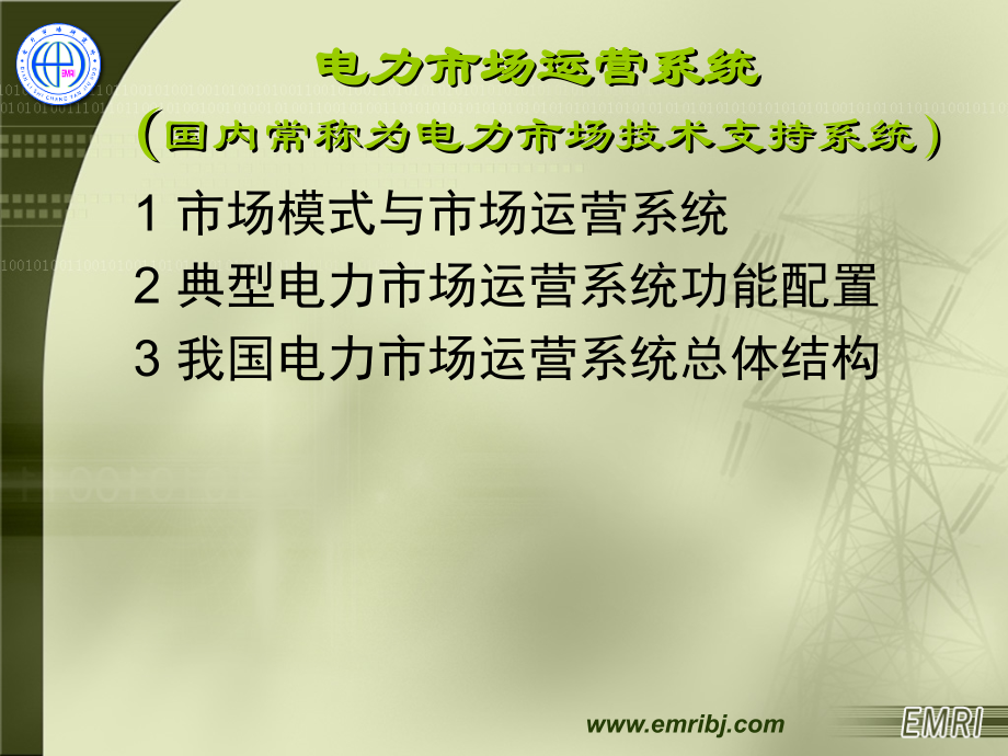 电力市场理论与技术-电力市场运营系统.ppt_第2页