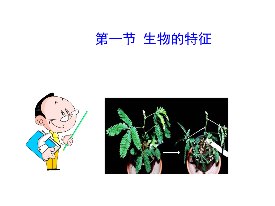 第一章-认识生物第一节-生物的特征(共27张PPT).ppt_第1页