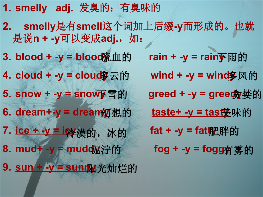 高中英语必修一unit4单词.ppt_第2页