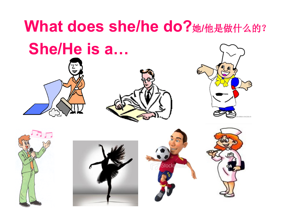 新版pep六年级上册unit5What--does--he--do-A-let's-learn课件.ppt_第2页