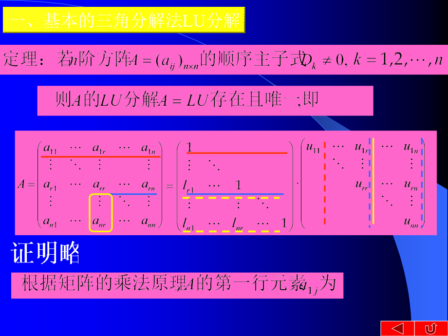 基本的三角分解法LU分解.ppt_第1页