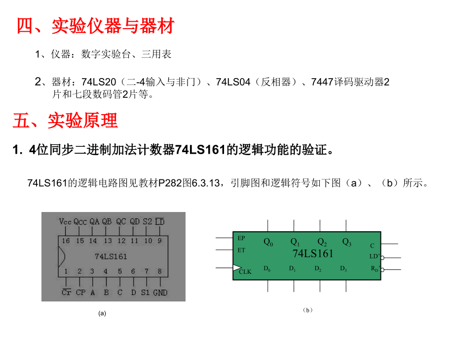 实验五---计数、译码及显示综合实验.ppt_第2页
