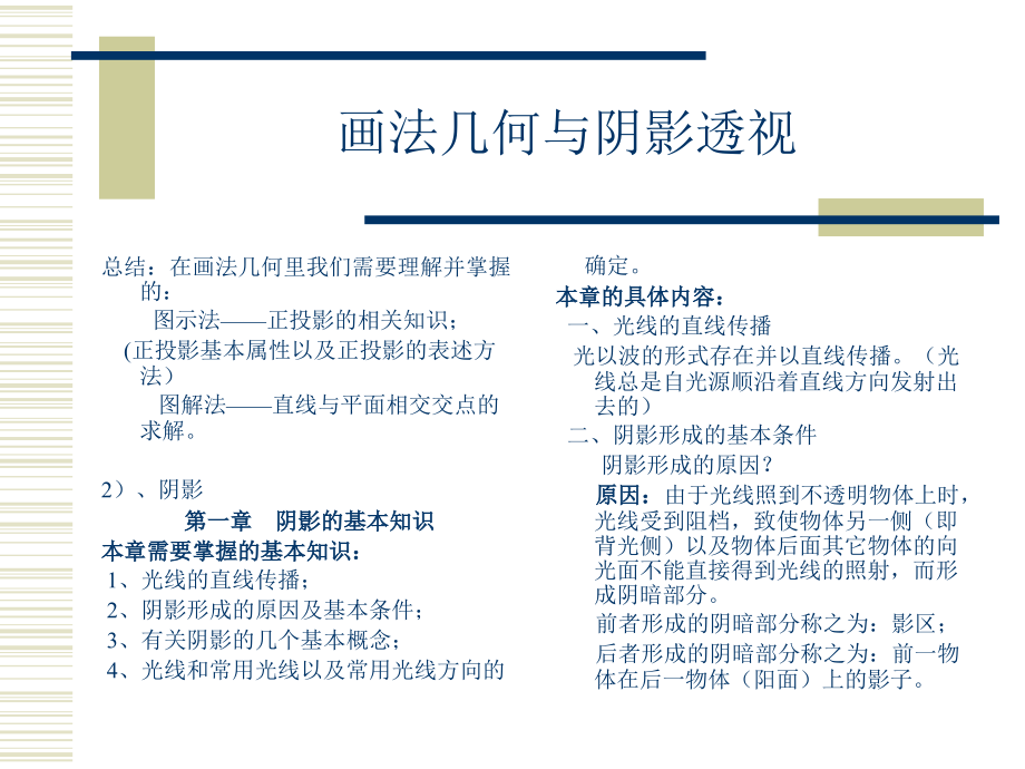 画法几何与阴影透视(课件一).ppt_第2页