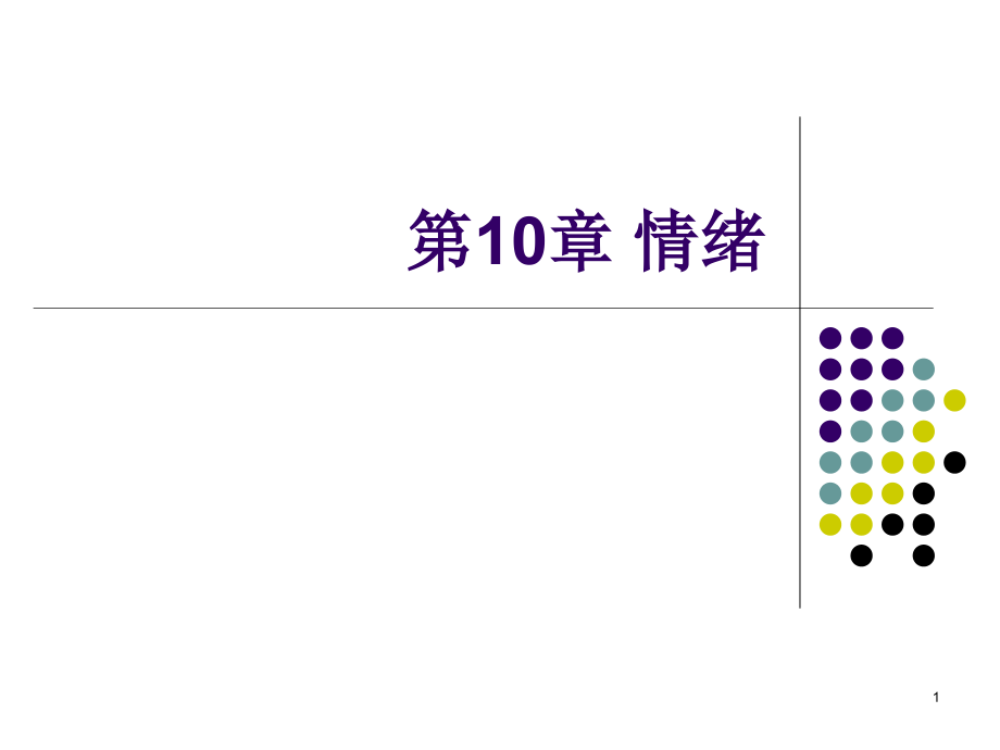 基础心理学第10章情绪.ppt_第1页