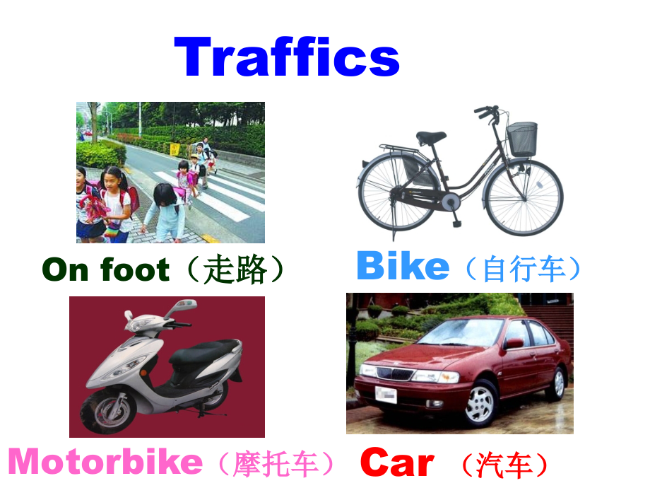 人教版六上Unit2-Ways-to-go-to-school--A-lets-learn.ppt_第2页