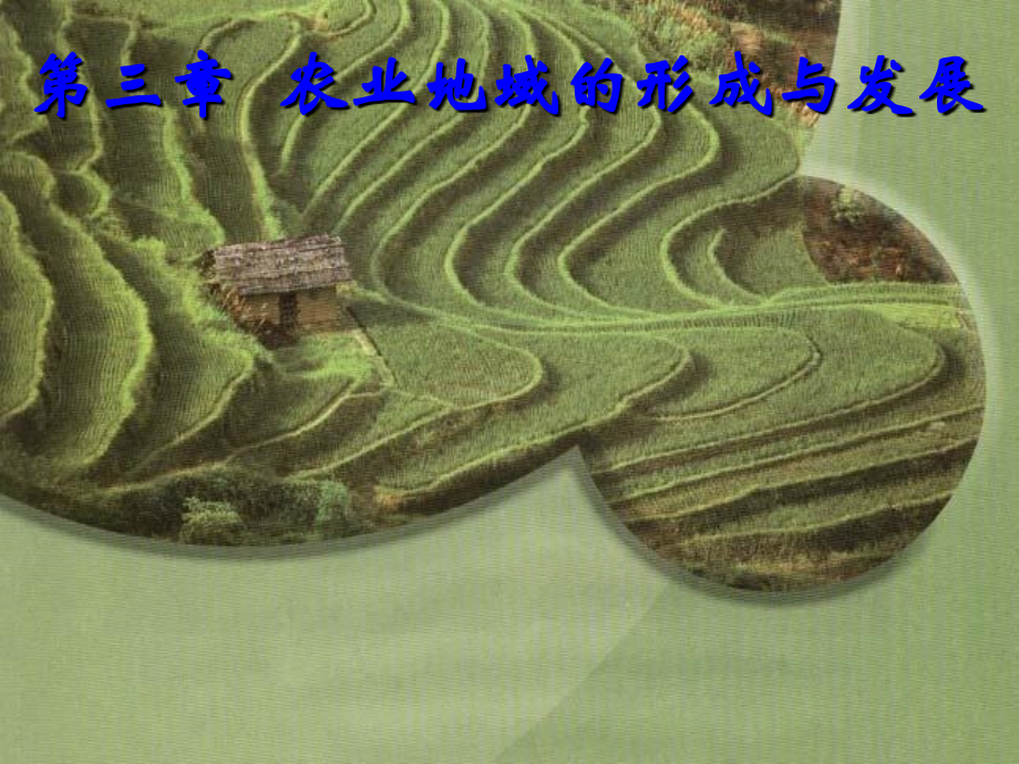 第一节 农业的区位选择.ppt_第1页