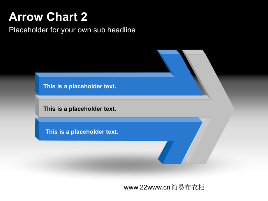 箭头图表PPT模板.ppt_第2页