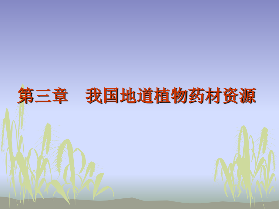 第三章、地道药材.ppt_第1页