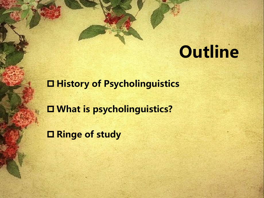 Psycholinguistics.ppt_第2页