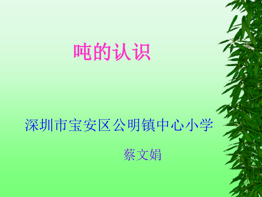 吨的认识(3).ppt_第1页
