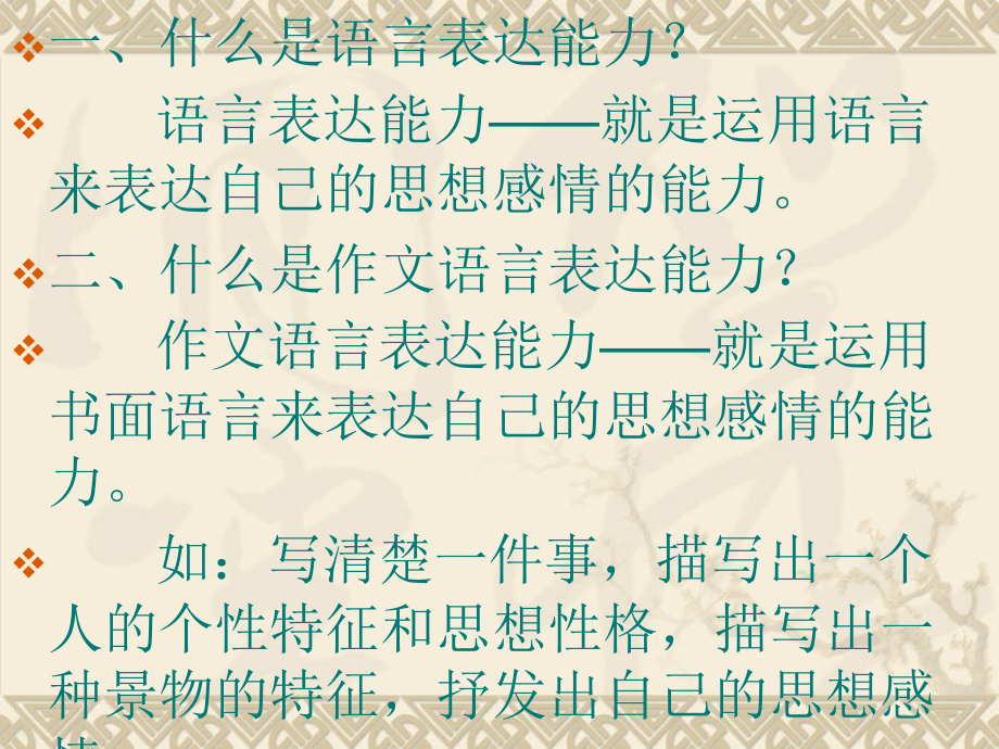 初中作文指导课件：提高语言表达能力.ppt_第2页