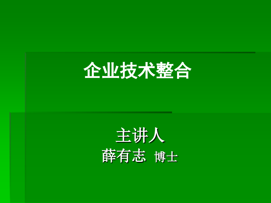 企业技术整合模式.ppt_第1页
