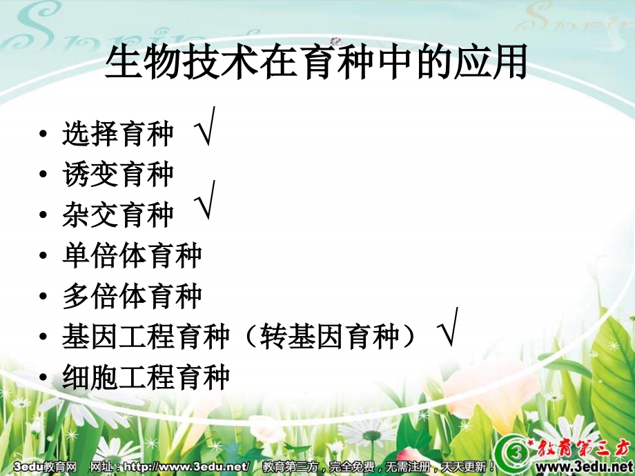 高一生物优良品种的培育和繁殖1.ppt_第2页