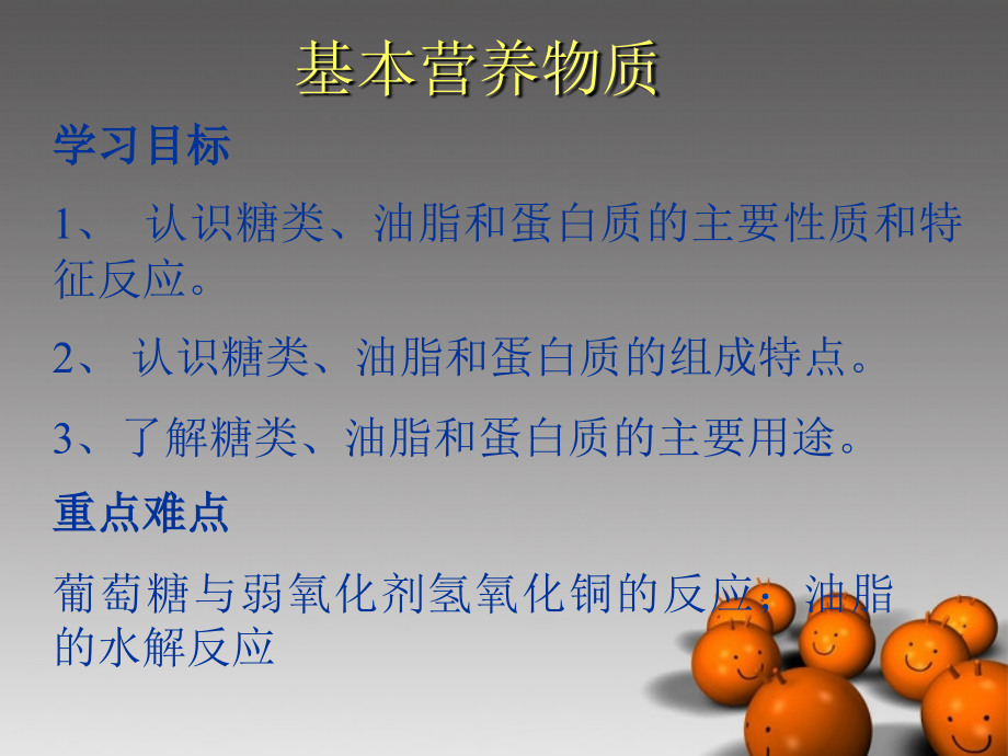 河南省通许县丽星中学高考化学-生活中基本营养物质专题课件专题课件.ppt_第1页