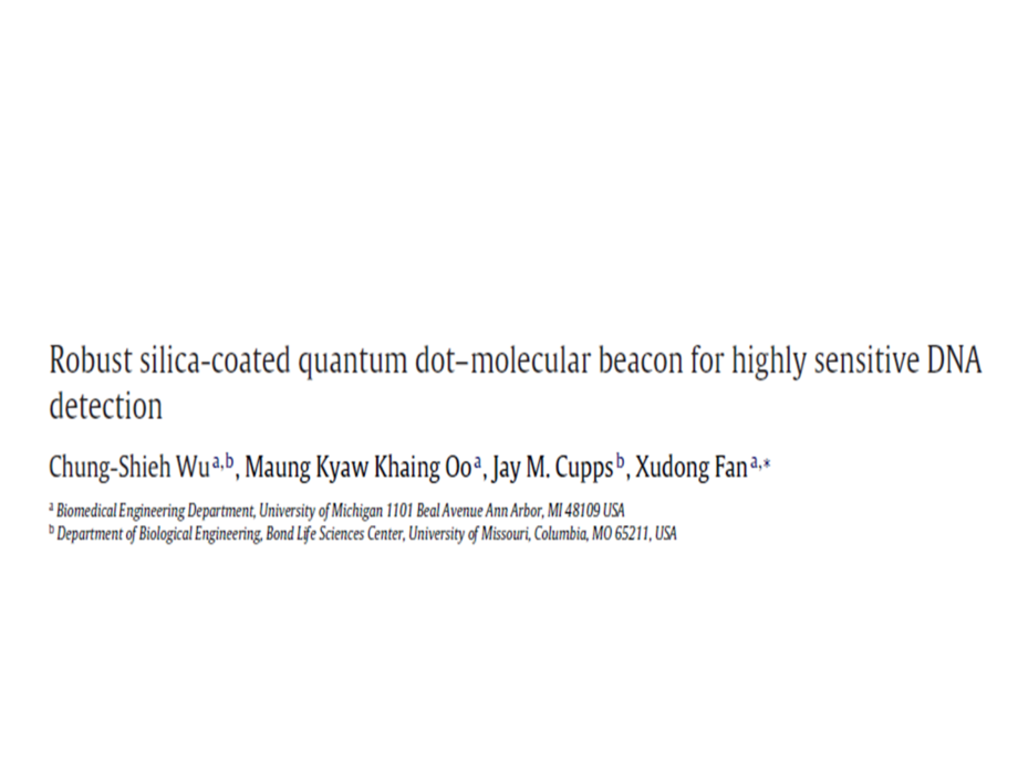 robust silica coated quantum dot.ppt_第1页