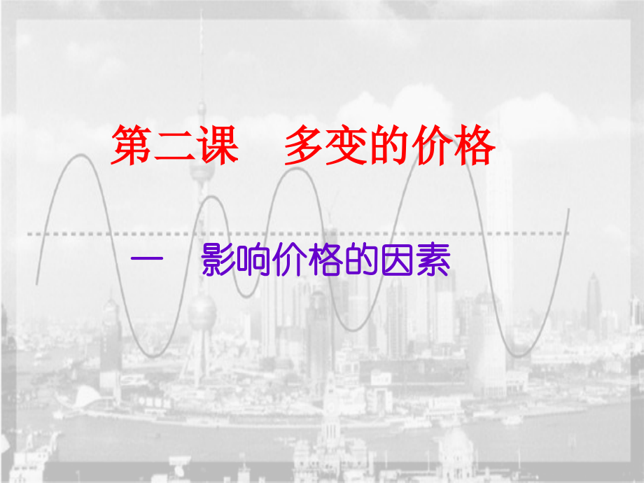 影响价格的因素(1).ppt_第1页