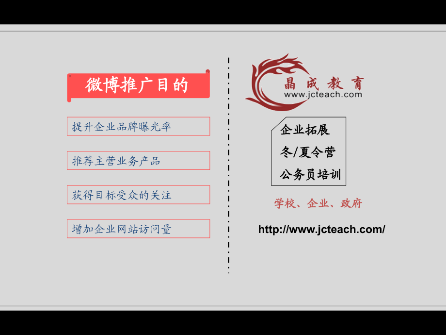 晶成教育微博推广策略.ppt_第2页