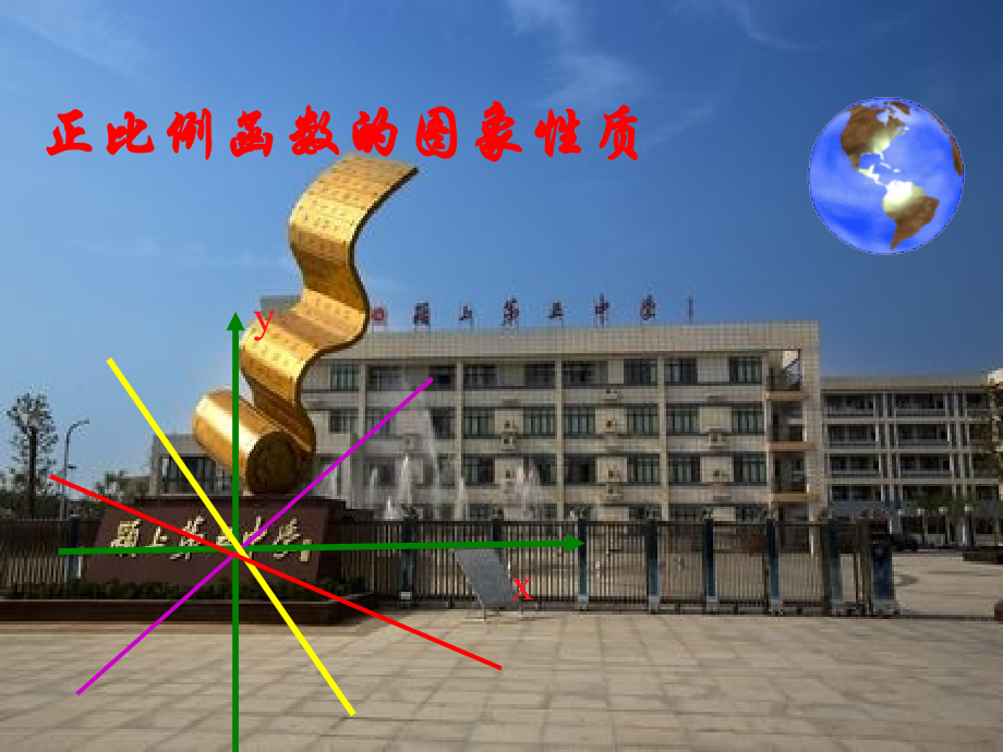 正比例函数的图象与性质课件.ppt_第1页