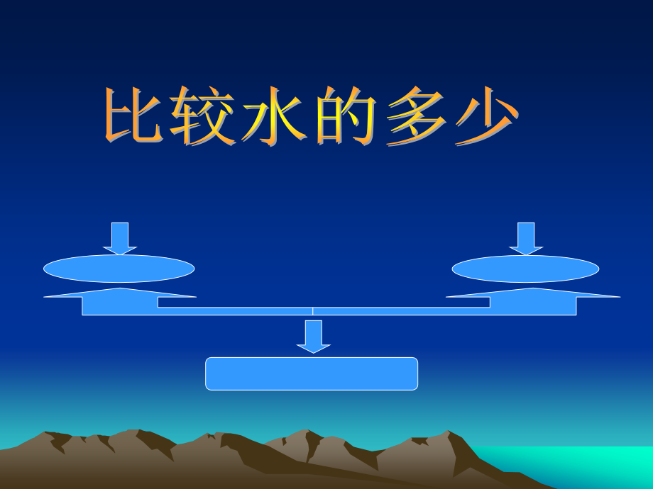 教科版小学科学三年级上册第四单元《比较水的多少》课件.ppt_第1页
