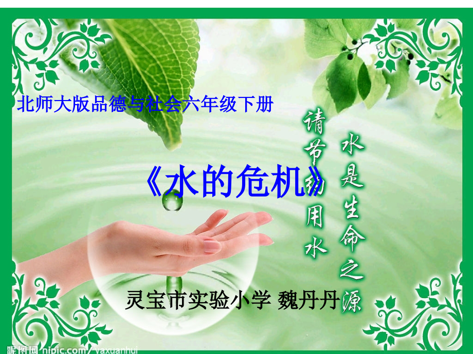 水的危机.ppt_第1页