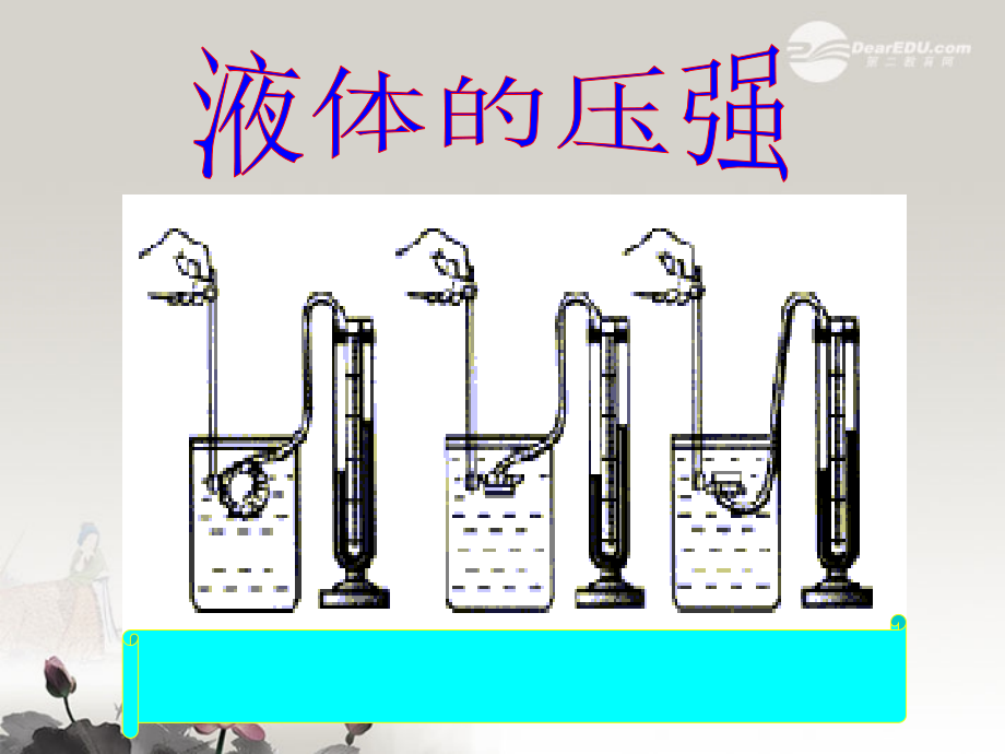 九年级物理-14.2-第一课时液体的压强教学课件-人教新课标版.ppt_第1页