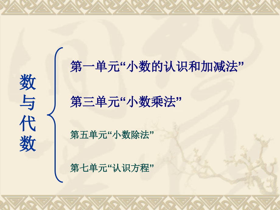 北师大版四年级数学下册第一单元及第三单元内容分析.ppt_第2页