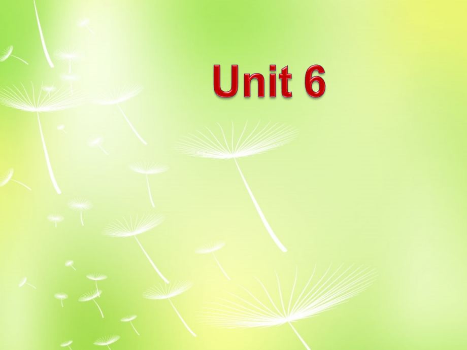 中学七年级英语下册 Unit 6 I m watching TV Section A 1课件1 (新版)人教新目标版 课件.ppt_第1页