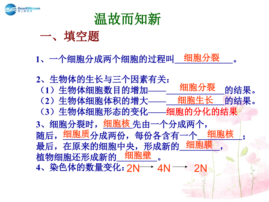 中学七年级生物上册 第二单元 第二章 第2节 动物体的结构层次课件 (新版)新人教版 课件.ppt_第1页