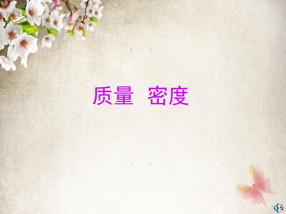 九年级物理 第二讲 第一课时 质量密度课件 人教新课标版 课件.ppt_第1页