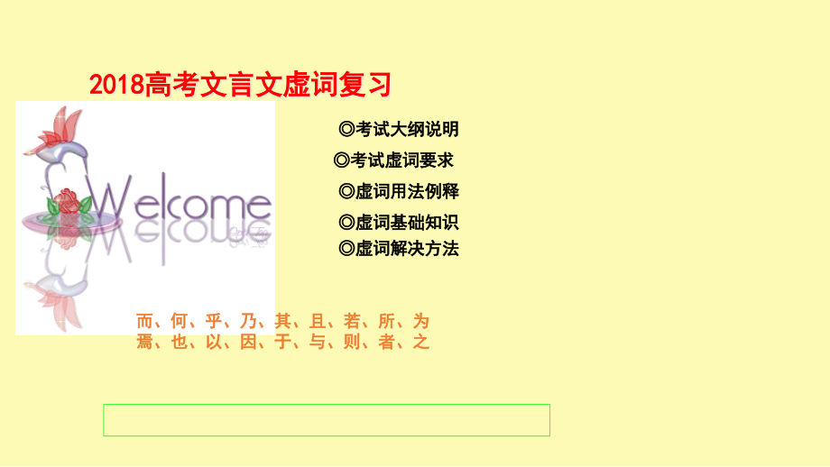 2018年高考文言文虚词复习.ppt_第1页