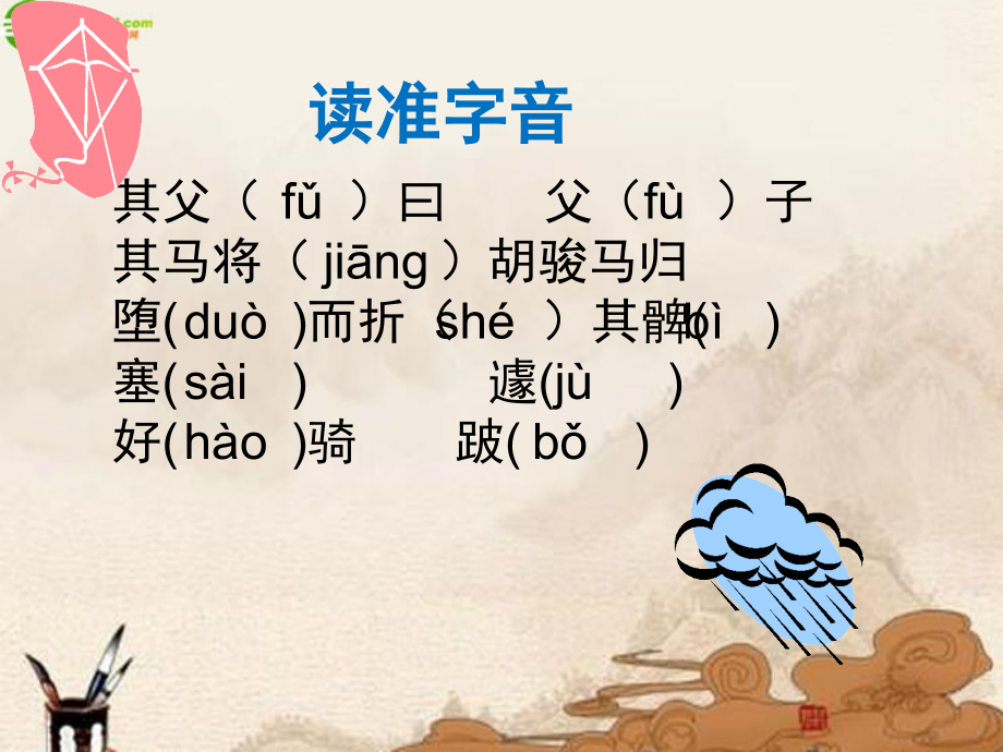 七年级语文下册 (塞翁失马)课件 鄂教版 课件.ppt_第2页