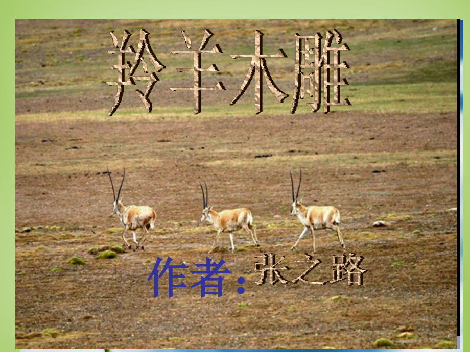 七年级语文上册 3(羚羊木雕)课件5 (新版)新人教版 课件.ppt_第2页