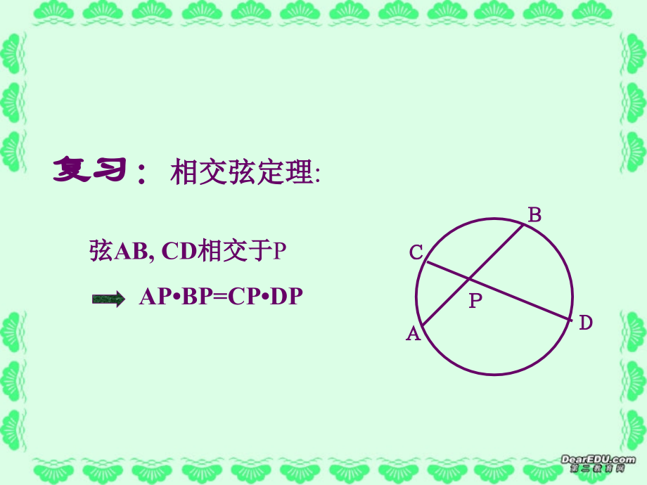 初三数学切割线定理 课件.ppt_第2页