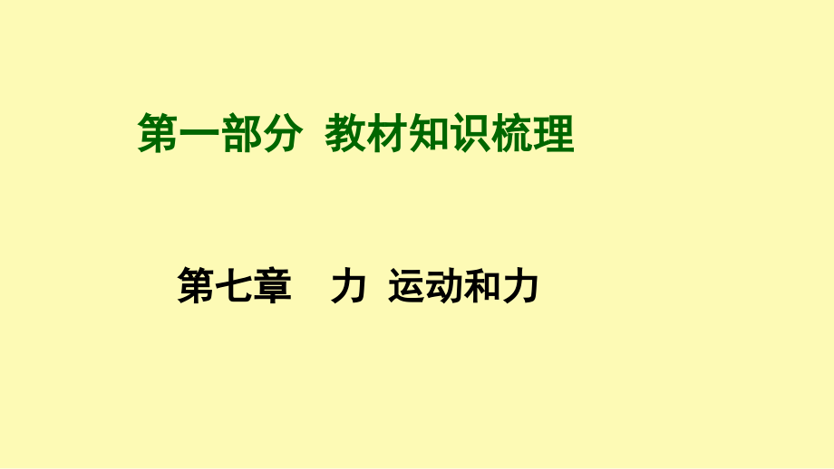 力和运动-复习课件.ppt_第1页